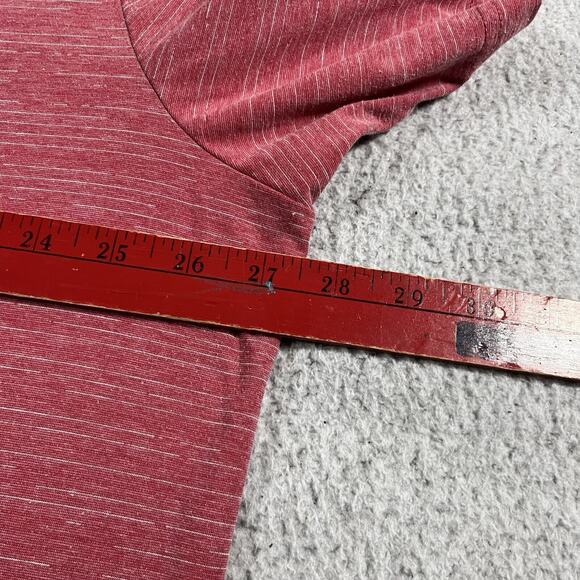 Travis Mathew Polo Shirt Mens 3XL Red Performance Golf Logo Stretch Short Sleeve - Picture 11 of 11